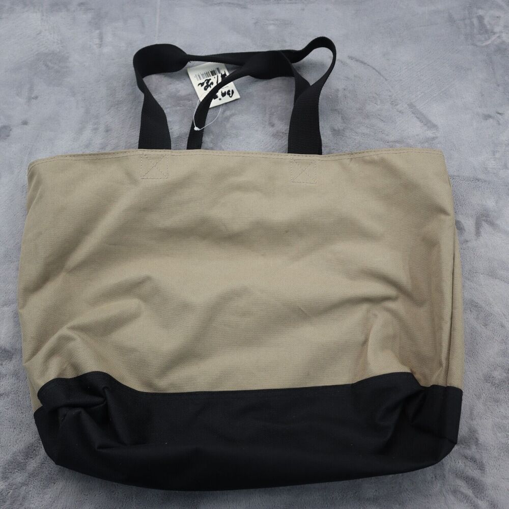 Golden Pacific Tote We Live To Eat Shoulder Fashion Bag Casual Canvas Zip Close